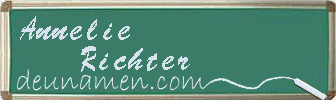 Annelie Richter Visitenkarte